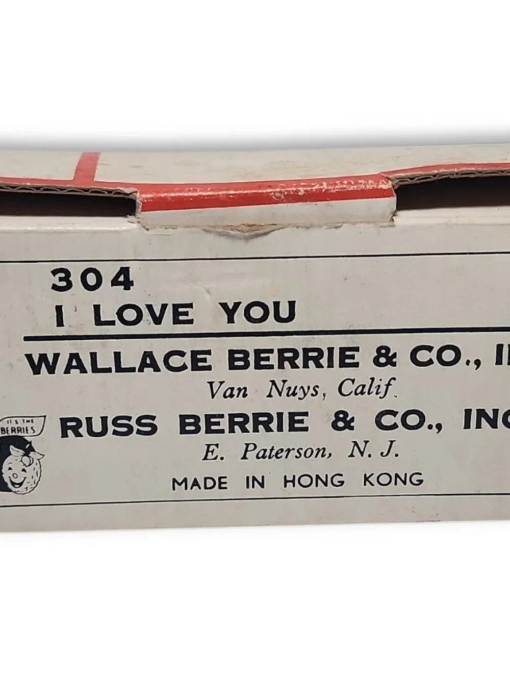 New w/ box vtg 1970 Wallace Berrie Figurine 